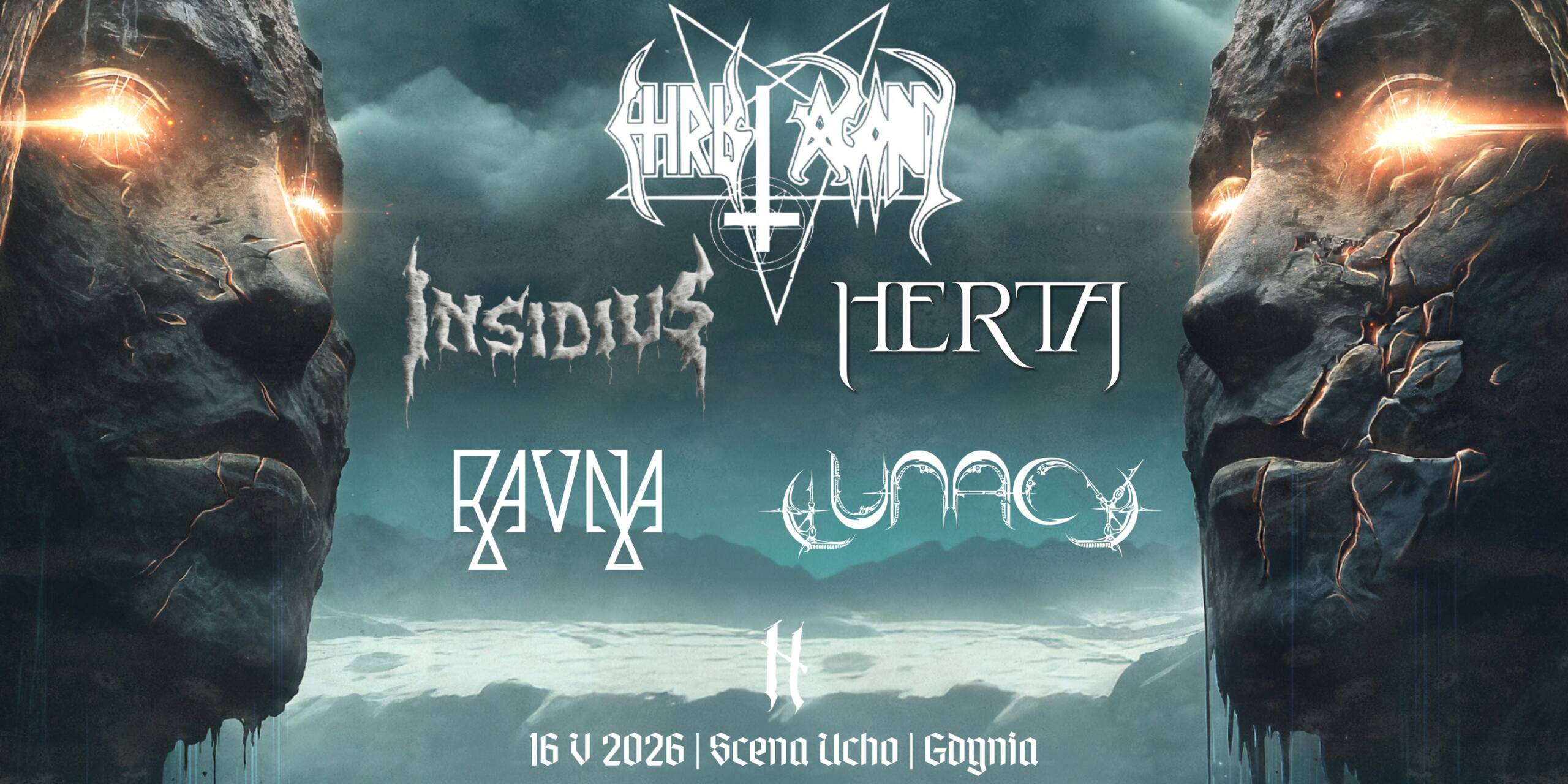 Christ Agony / Herta (GR) / Insidius / Lunacy / Ravna